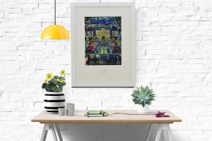 Cuadro estilo galería
